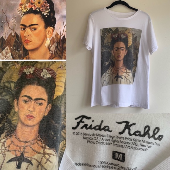vintage frida kahlo shirt